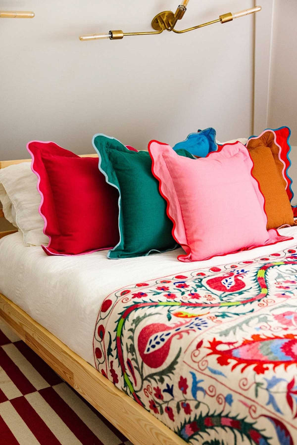 Create a Magazine-Worthy Bedroom with Bright Colors!