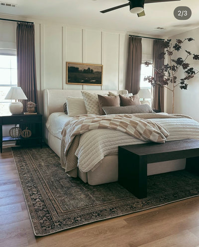 Bedroom Bliss: Black & Tan