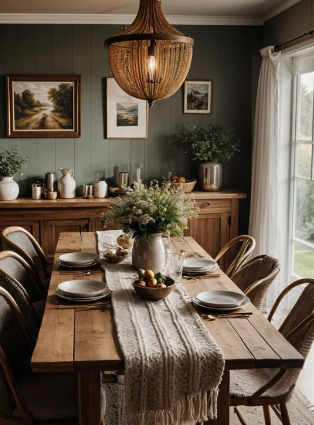 Natural Linen Table