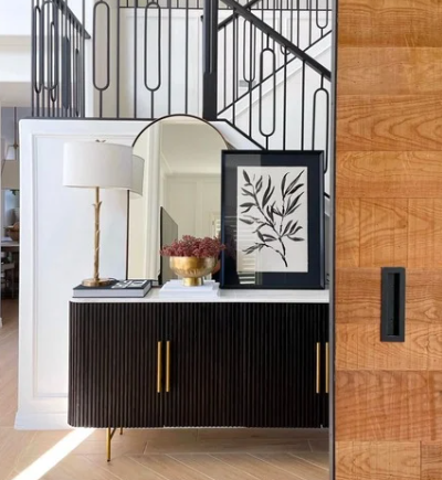 Entry: Black Credenza